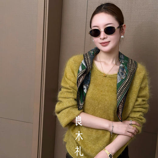 【特价不退换】【预售7天】良木礼山羊绒上衣（D25102312F） 商品图6