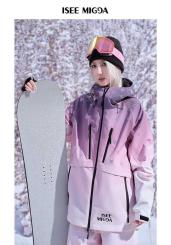 ISEEMIGGA雪服日落粉十字架 商品图0