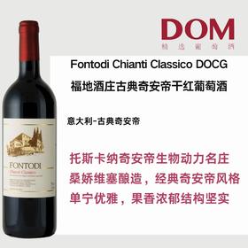 福地酒庄古典奇安帝⼲红葡萄酒  Fontodi Chianti Classico DOCG