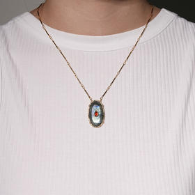 北京仓｜ROOM SERVICE-CHEEMA-拉长石 吊坠 项链［法国设计师］