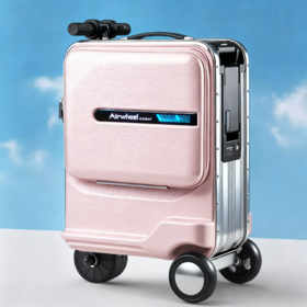 Airwheel 20寸智能骑行箱（豪华版）SE3minit(粉色/银色/黑色））