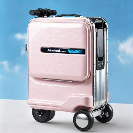 Airwheel 20寸智能骑行箱（豪华版）SE3minit(粉色/银色/黑色）） 商品图0