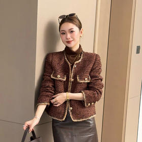 【部分现货】良木礼绵羊毛小香外套（D25102716）