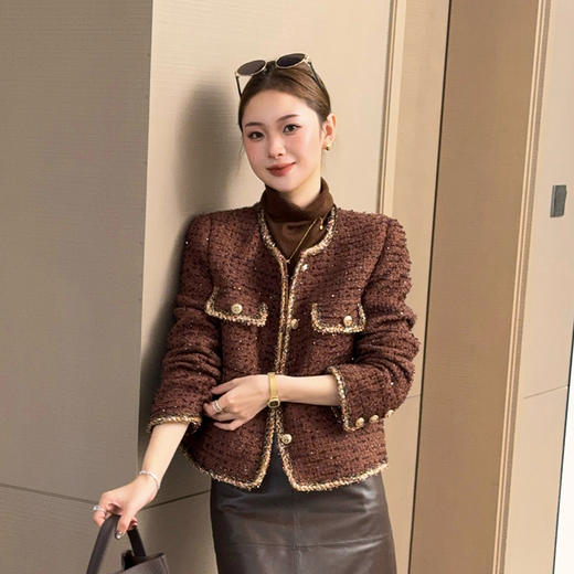 【部分现货】良木礼绵羊毛小香外套（D25102716） 商品图0