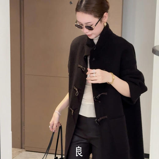【预售7天】良木礼山羊绒外套（D06251101601） 商品图3