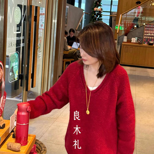 【预售7天】良木礼蚕丝羊绒毛衣(D251102720F) 商品图3