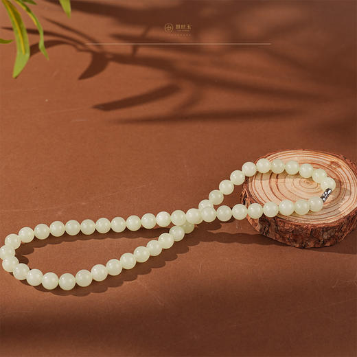 「吟雪」白玉珠链 商品图2