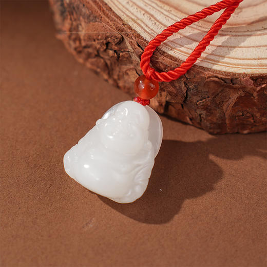 「观南」羊脂白玉佛公 商品图3