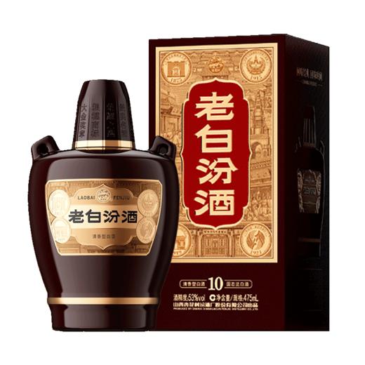 山西 53度老白汾10 白酒 475ml（53度） 商品图0