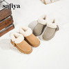 预售|Safiya/索菲娅2025时尚流苏厚底加绒抗寒百搭懒人保暖毛毛雪地靴SFD411A265 商品缩略图3