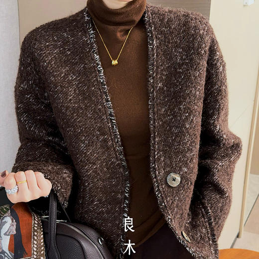 【特价不退不换】【部分现货】良木礼羊毛外套（Q8119） 商品图4
