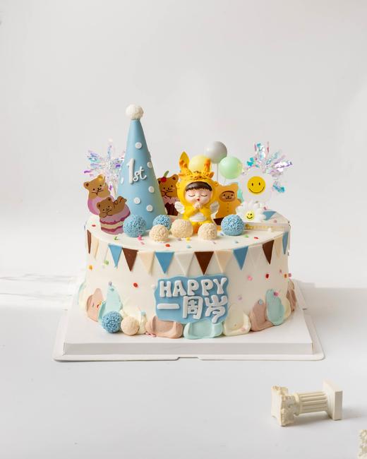 龙宝宝周岁蛋糕（百分百进口纯动物奶油） 商品图1