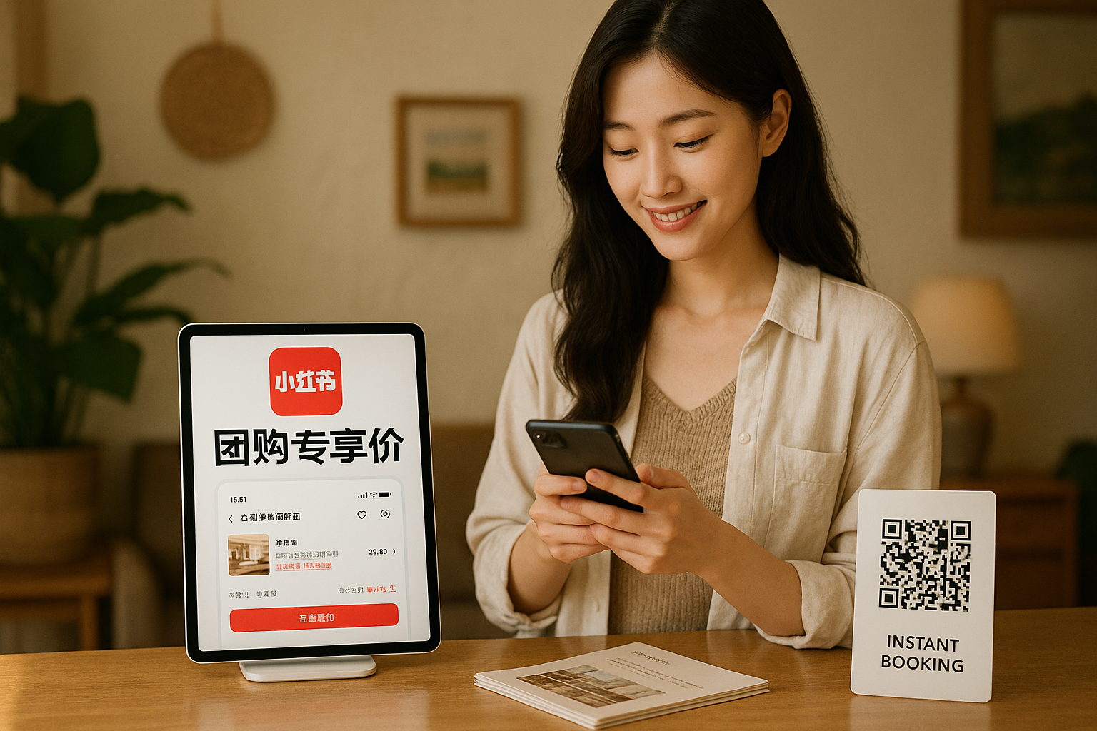 小红书团购民宿流量从哪里来？