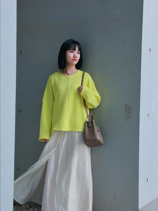 【抖音专属】新中式上衣（25708015柠檬黄） 商品图1