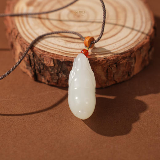 「喜象升平」羊脂白玉象 商品图5