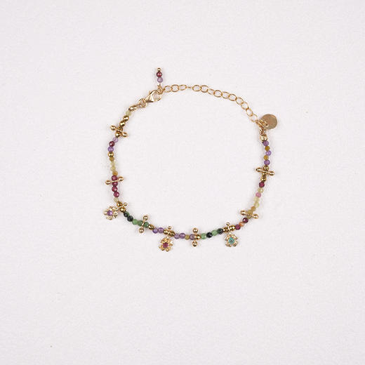 北京仓｜ROOM SERVICE-LUCKY-四叶草 流苏 手链［法国设计师］ 商品图2