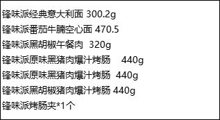 spp锋味派全家福嗨吃礼盒328型 商品图1