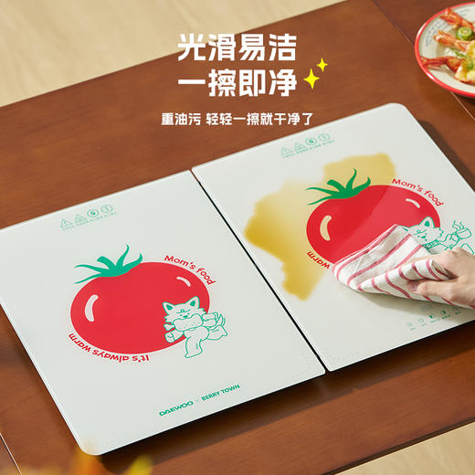 大宇 折叠暖菜板WB09PRO  饭菜保温板 家用加热菜板 加热保温皆可 72小时发货 商品图4
