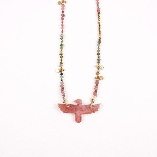 北京仓｜ROOM SERVICE-PHOENIX BABY PEARL-凤凰 石英石 吊坠 项链［法国设计师］ 商品图4