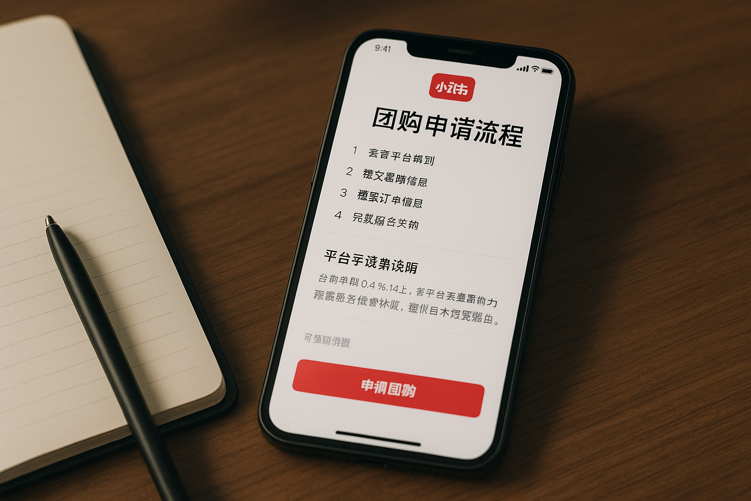 小红书团购怎么申请？资质和条件有什么要求