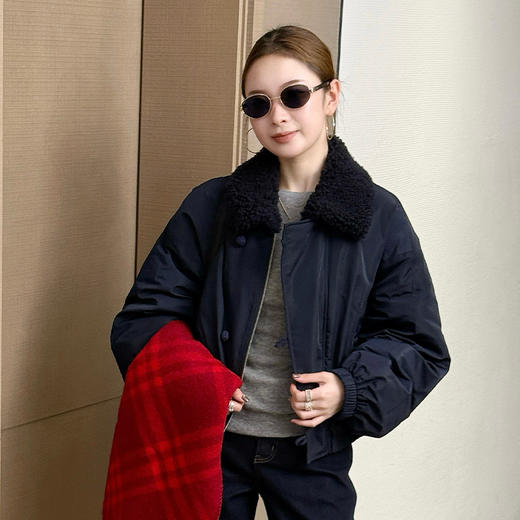 【特价不退换】【预售7天】良木礼翻领鹅绒服（D8262F） 商品图0