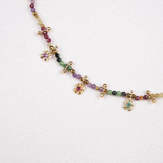 北京仓｜ROOM SERVICE-LUCKY-四叶草 流苏 手链［法国设计师］ 商品图3