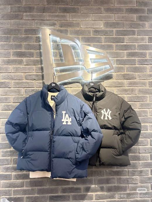 全网断货 New Era x MLB FW25 联名男女同款潮流 时尚羽绒服 商品图0