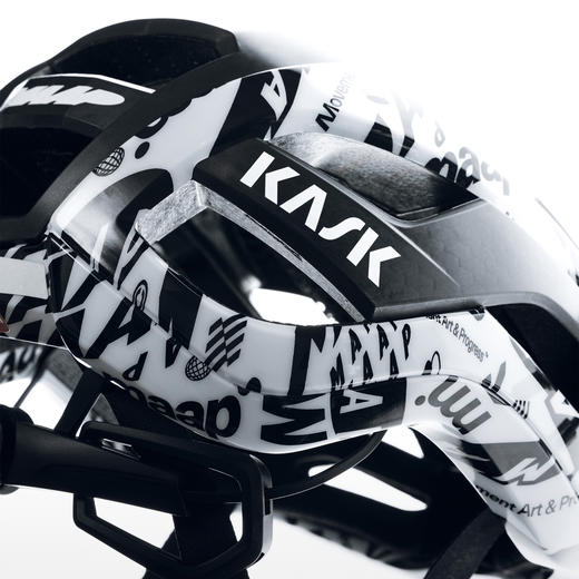MAAP x KASK Elemento 联名款骑行头盔 涂鸦黑 商品图4