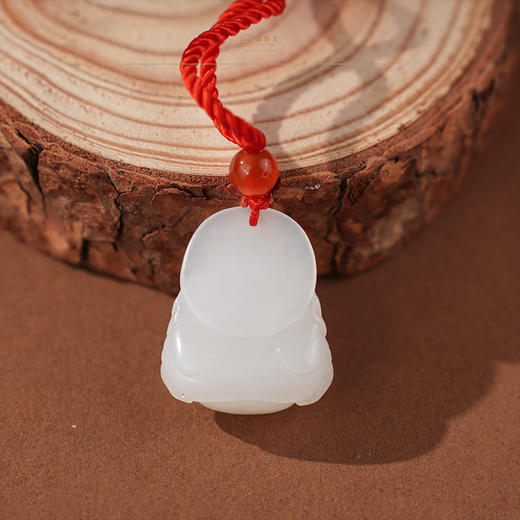 「观南」羊脂白玉佛公 商品图5