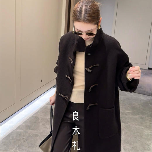 【预售7天】良木礼山羊绒外套（D06251101601） 商品图1
