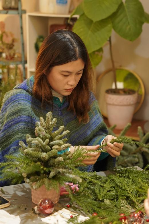 圣诞限定圣诞树&桌花diy沙龙 商品图4