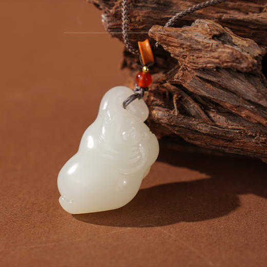 「喜象升平」羊脂白玉象 商品图2