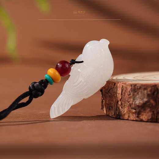 「年礼优选」【飞乙】羊脂白玉吉祥挂 商品图0