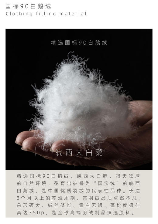 臣禾	【暖心鹅绒服-短款】连帽羽绒服 90白鹅绒	JZ254070215 商品图13