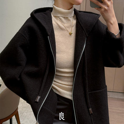 【预售7天】良木礼山羊绒外套（D06251101602） 商品图4