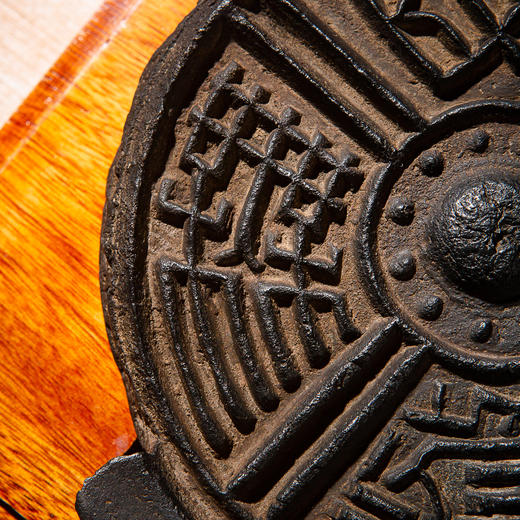 汉代“长生无极”瓦当制砚 商品图8