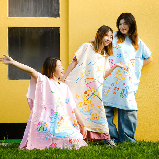 夏日系列团团速干浴袍 商品图2