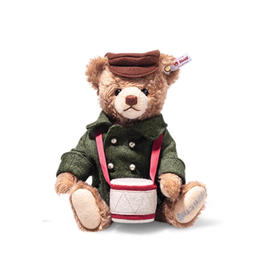 史戴芙收藏限量版-⼩⿎⼿泰迪熊（28厘⽶）STEC005909