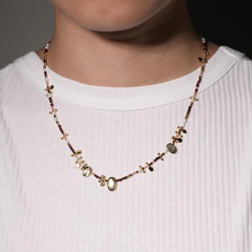 北京仓｜ROOM SERVICE-SHIVA-镀金 串珠 项链［法国设计师］