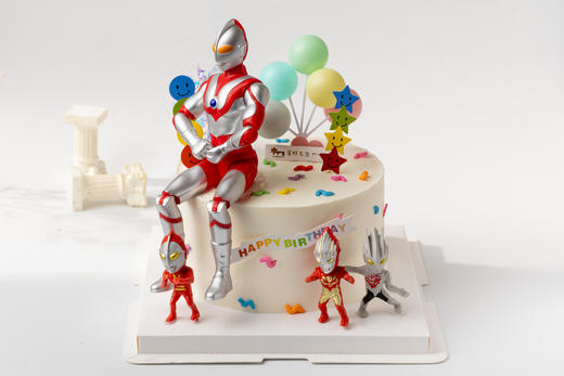 【纯进口动物奶油]初代奥特曼 商品图0