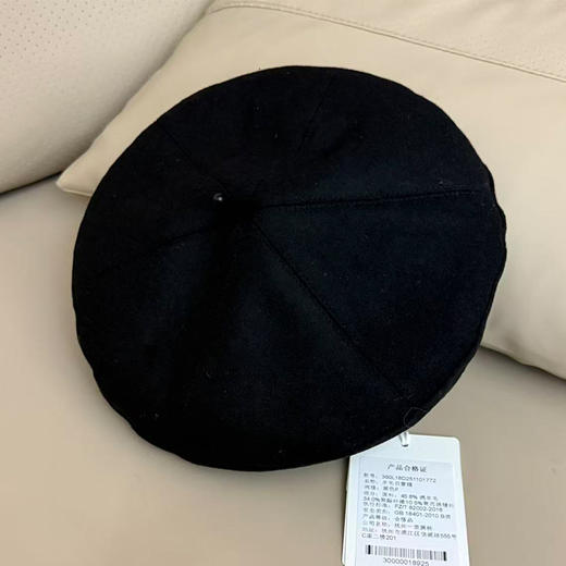 【预售7天，不退不换】良木礼羊毛贝雷帽（D251101772） 商品图1