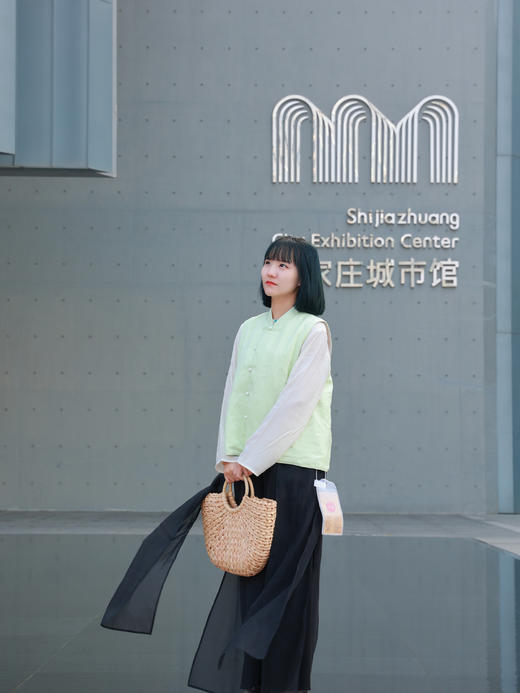 【抖音专属】新中式棉马甲（25802198-麴尘） 商品图3