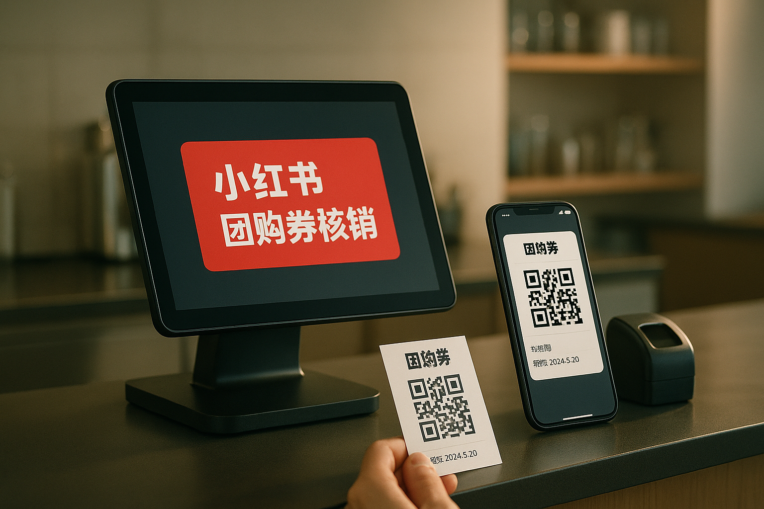 哪些收银系统可以对接小红书团购券？