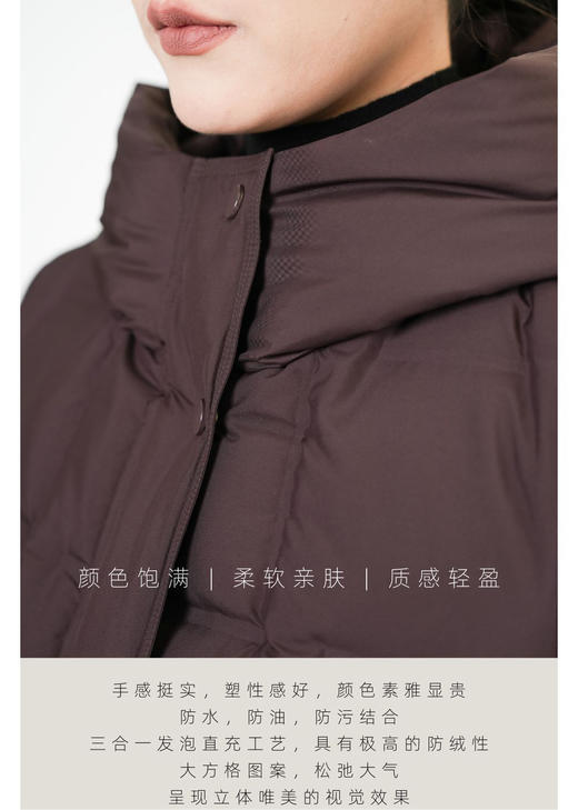 臣禾	【暖心鹅绒服-短款】连帽羽绒服 90白鹅绒	JZ254070215 商品图8