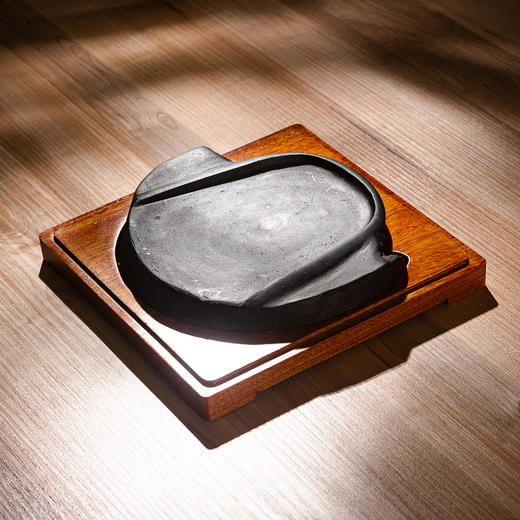 汉代“长生无极”瓦当制砚 商品图4