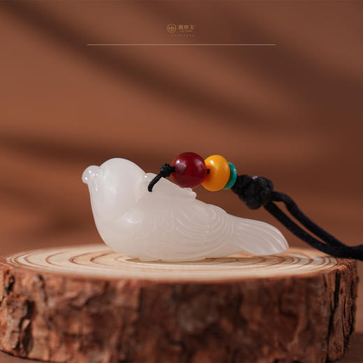 「年礼优选」【飞乙】羊脂白玉吉祥挂 商品图5