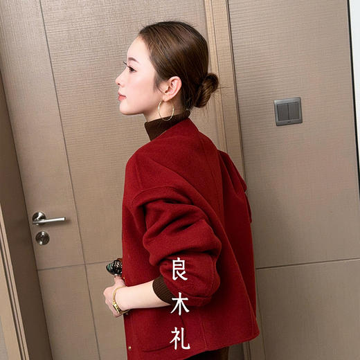 【特价不退不换】良木礼山羊绒短外套（D2511101） 商品图6