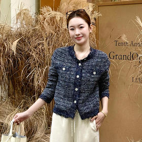 良木礼小香针织开衫（Q25102841）