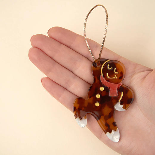 北京仓｜Coucou Suzette-GINGERMAN-出逃姜饼人 圣诞树装饰［法国设计师］ 商品图1