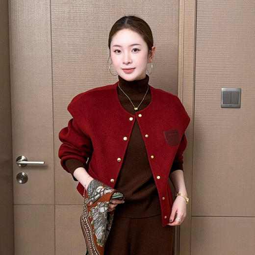 【特价不退不换】良木礼山羊绒短外套（D2511101） 商品图8